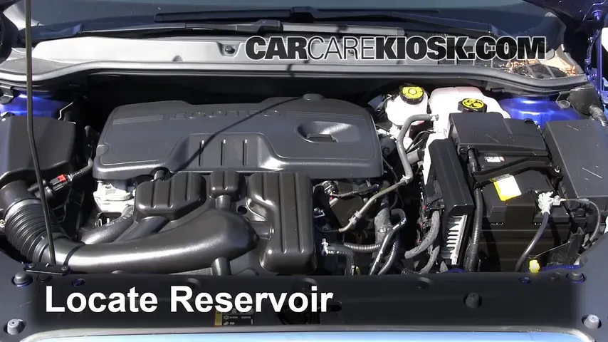 2013 Buick Verano 2.4L 4 Cyl. FlexFuel Windshield Washer Fluid Add Fluid